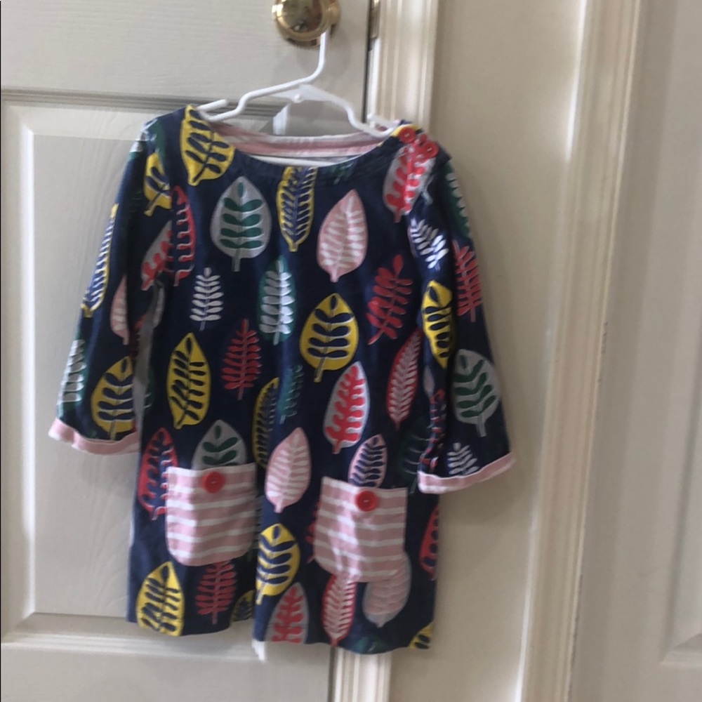Girls’ Mini Boden Boat Neck dress
